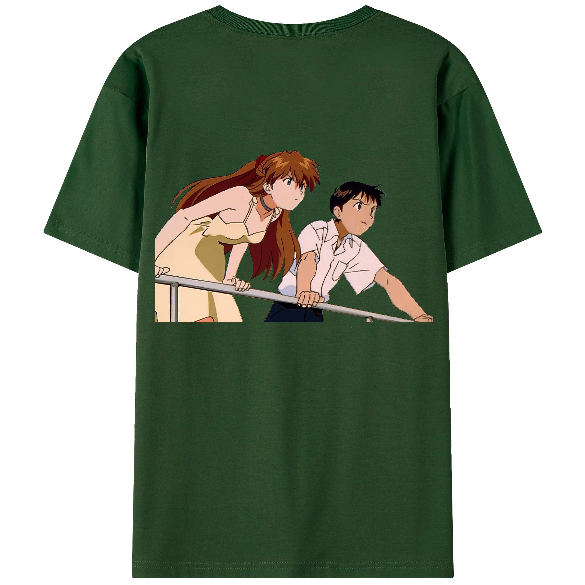 （画像用） EVA 新世紀エヴァンゲリオン 綿100％半袖Tシャツ（背面プリント）